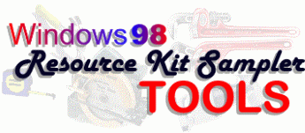 Windows 98 Resource Kit Tools