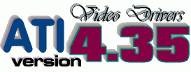 ATI Version 435 Video Drivers