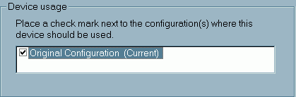 [X] Original Configuration (Current)