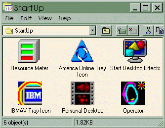 StartUp folder