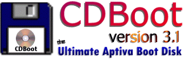 CDBoot version 3 - Create the Ultimate Aptiva Boot Disk