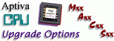 CPU upgrade options for Mxx/Axx/Cxx/2159-Sxx