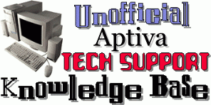 Unofficial Aptiva Technical Support Knowledge Base