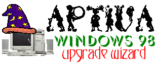 Aptiva Win98 Upgrade Wizard